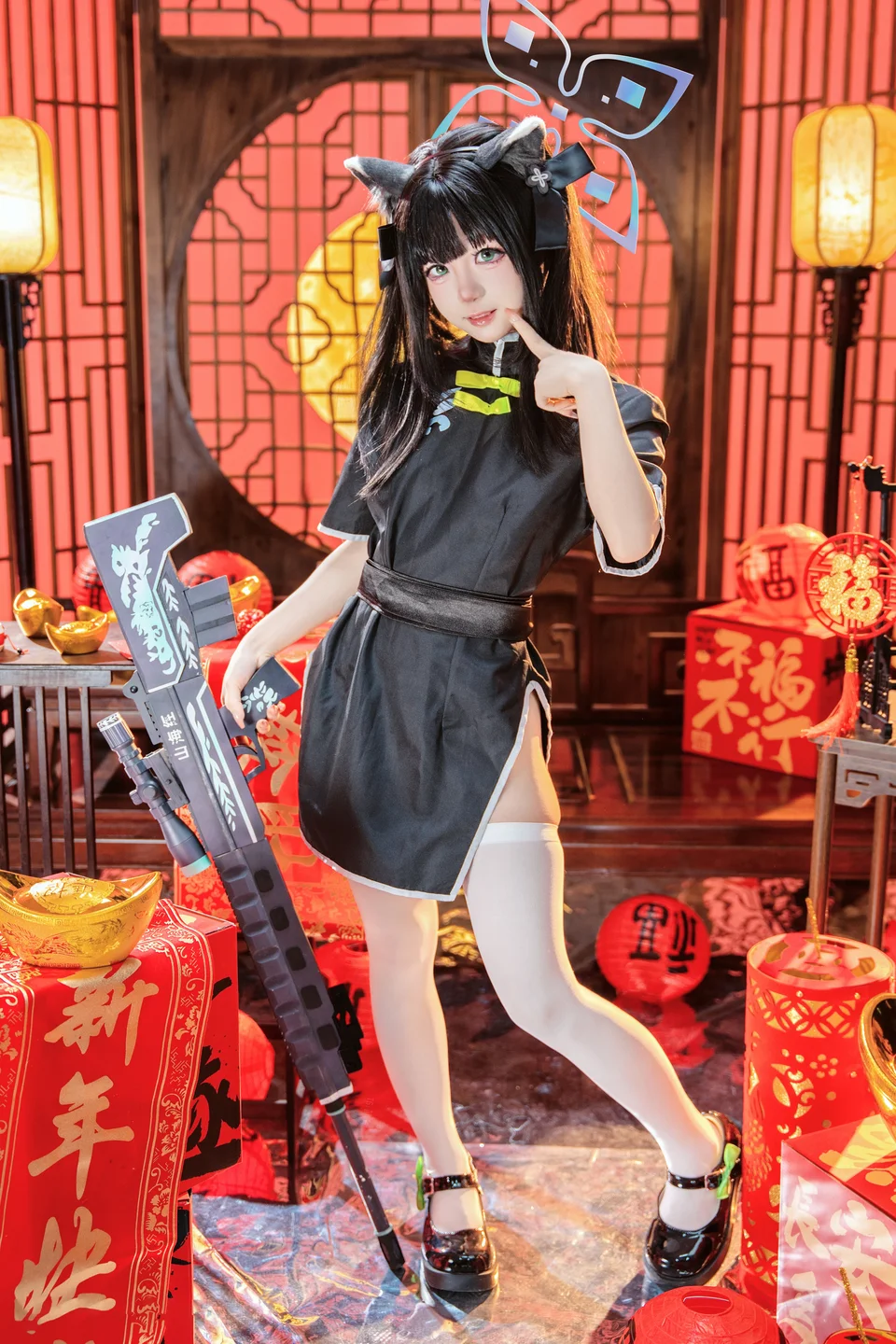 Reng - No.001 碧蓝档案·小瞬 [50P-942MB] tg@simisebaisi 【丝足阁】004.webp